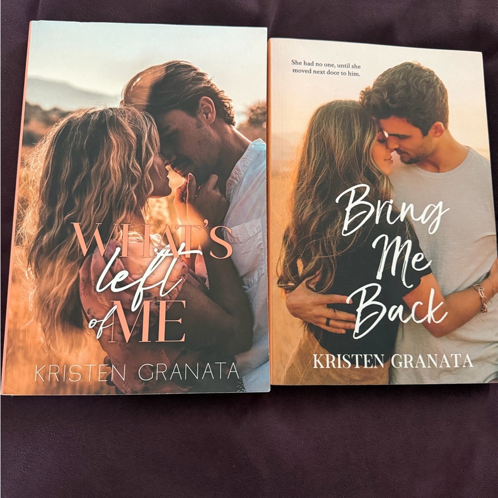 Romantic Novel Set by Kristen Granata